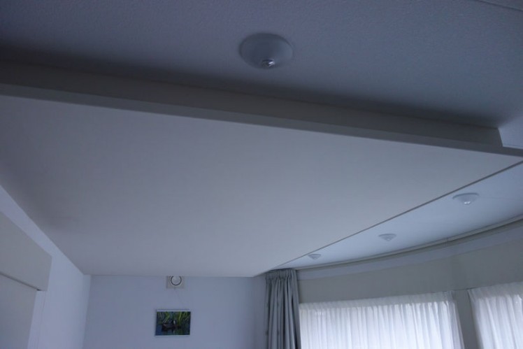geschilderd klimaat plafond