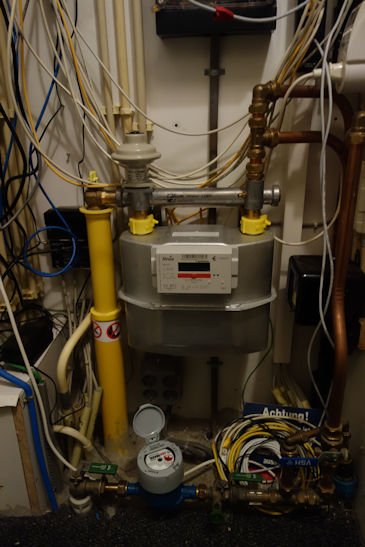 nog met gasmeter meterkast met gasmeter
